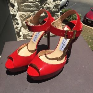 Jimmy Choo Red Heels (US 7/EU 37.5)